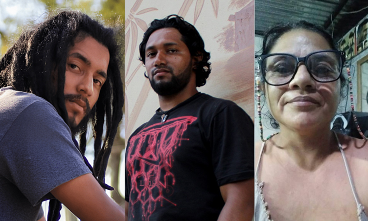 Frank Kevin Laguna Guevara, Óscar Danilo Parrilla Blandón, y Evelyn Susana Guillén Zepeda