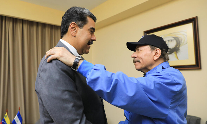 Ortega ofrece “combatientes sandinistas” a Maduro si se arma una “contrarrevolución” en Venezuela