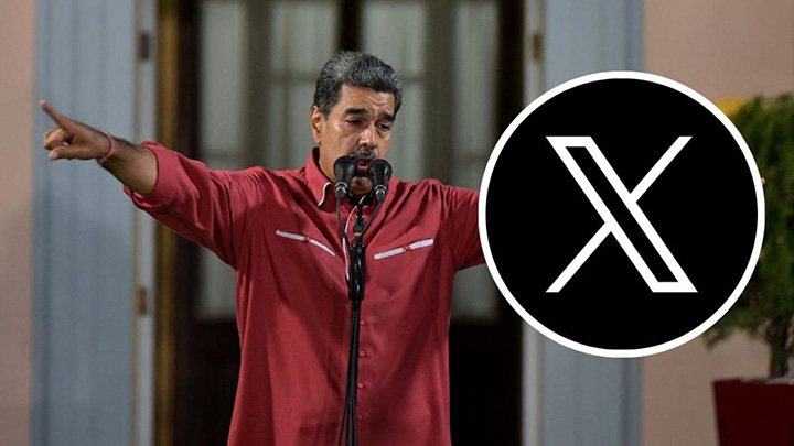 Maduro ordena bloquear X en Venezuela