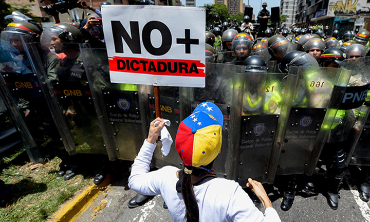 Represión en Venezuela
