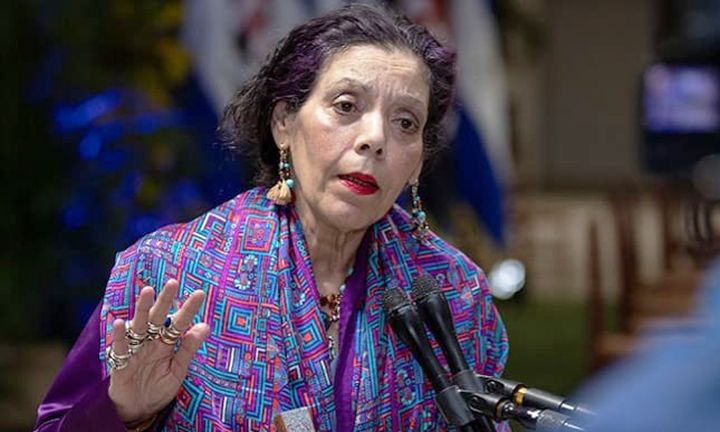 Rosario Murillo ratifica a 17 “asesores” para su régimen en Nicaragua