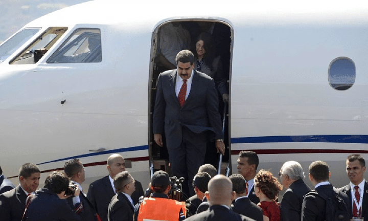 EEUU incauta avión al dictador Nicolás Maduro