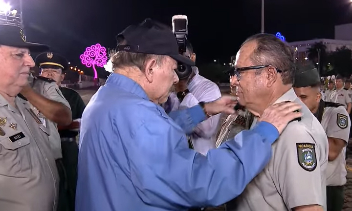Ortega ascendió a 6 nuevos generales de brigada en Nicaragua